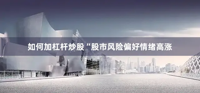 如何加杠杆炒股“股市风险偏好情绪高涨
